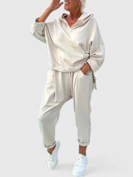 Sally | Bekväm Hooded Sweatshirt Set
