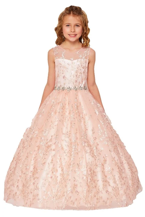 Cinderella Couture USA AS5109 Broderad spets Mini Quince