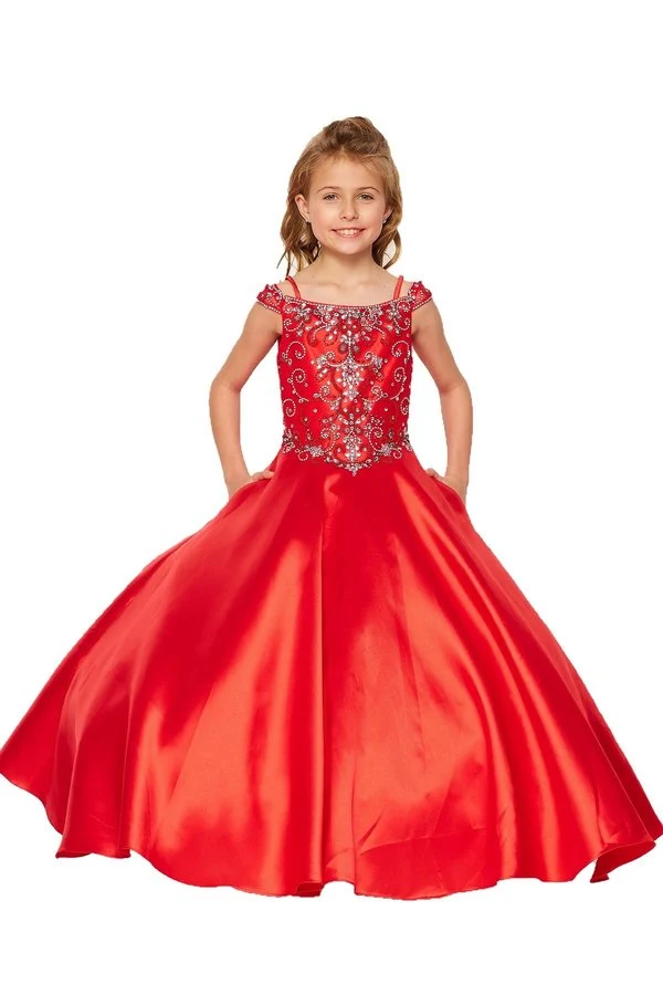 Cinderella Couture USA AS8023 Crepe Poly Foder Mini Quince