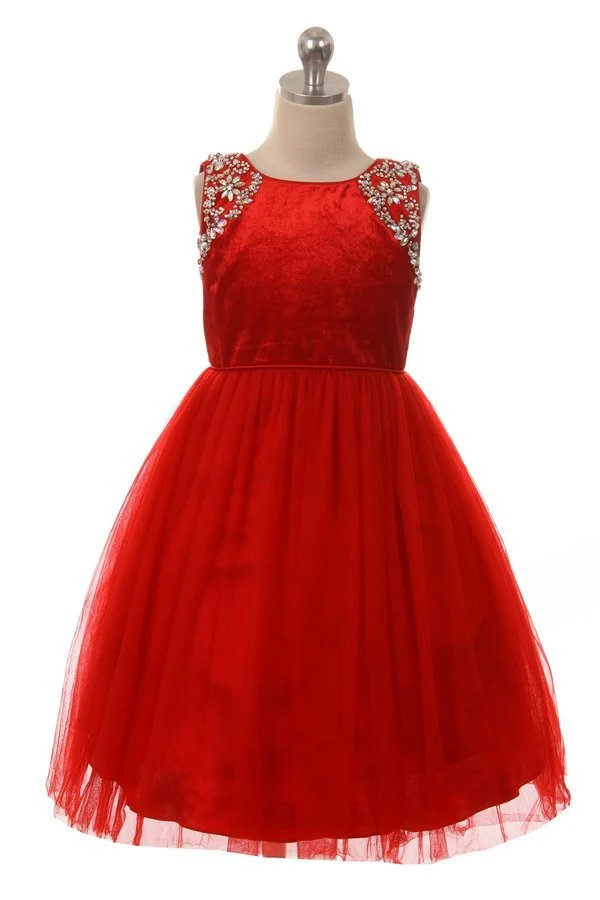 Festklänning i sammetssatinsten från Cinderella Couture USA AS5064