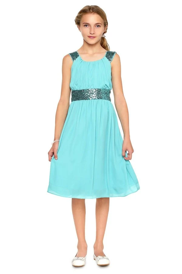 Festklänning i chiffong från Cinderella Couture USA AS5004