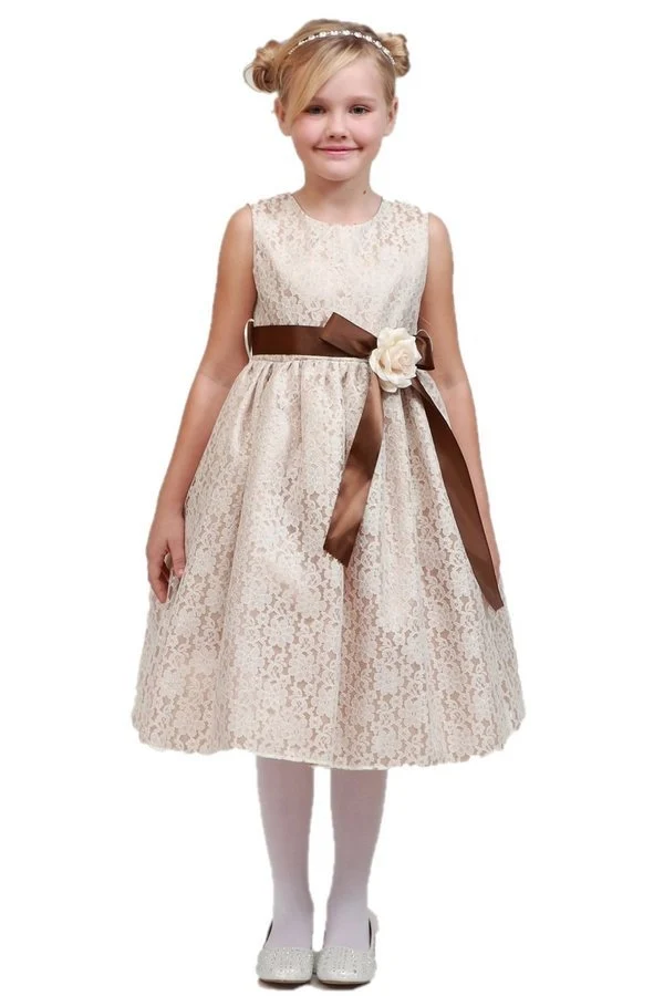 Spets Raschel festklänning från Cinderella Couture USA AS1132