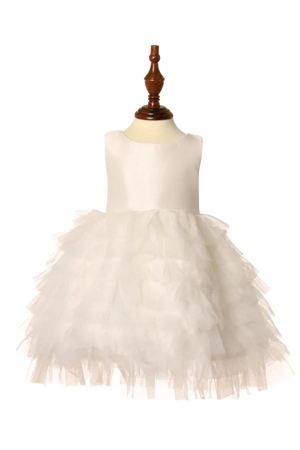 Ruffle Tyll Girl Baby Dress från Cinderella Couture USA 9118B