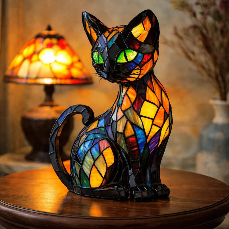 Lampa Katt Emeralda