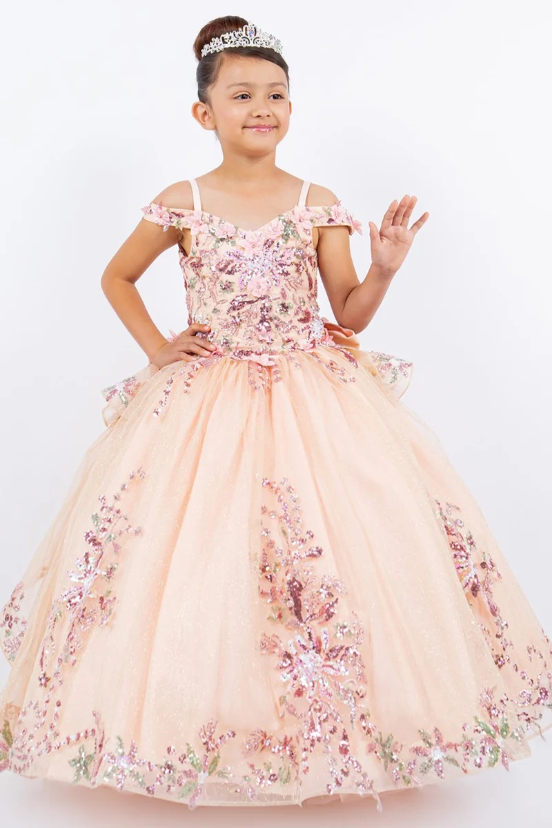 Korsett Off The Shoulder Mini Quince Gown från Cinderella Couture USA AS8125