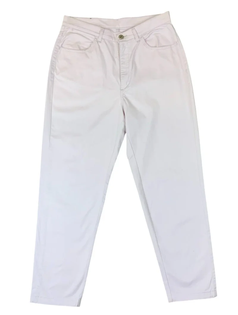 VTG 90s 00s JOOP PALE LILAC TAPERED CROPPED JEANS SIZE UK 10 30W 26L