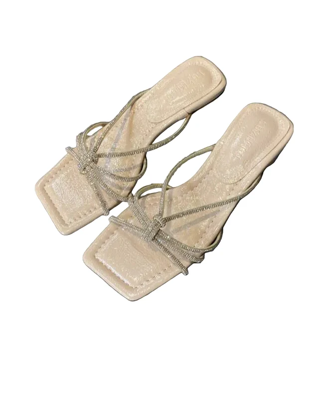 Kvinnors Sandaler med Chunky Klack