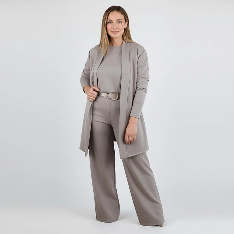 Mason | Chic Tredelat Set med Kofta och Byxor