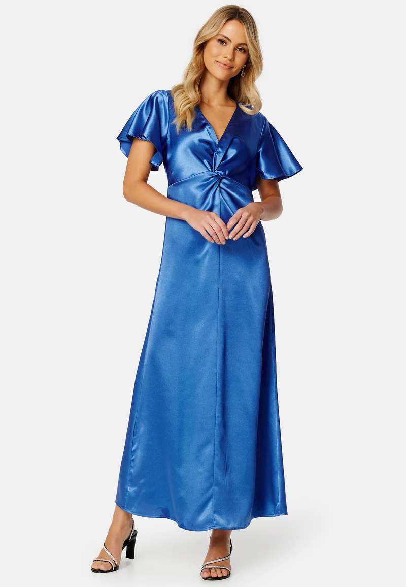 Sittas V-Neck S/S Maxi Dress