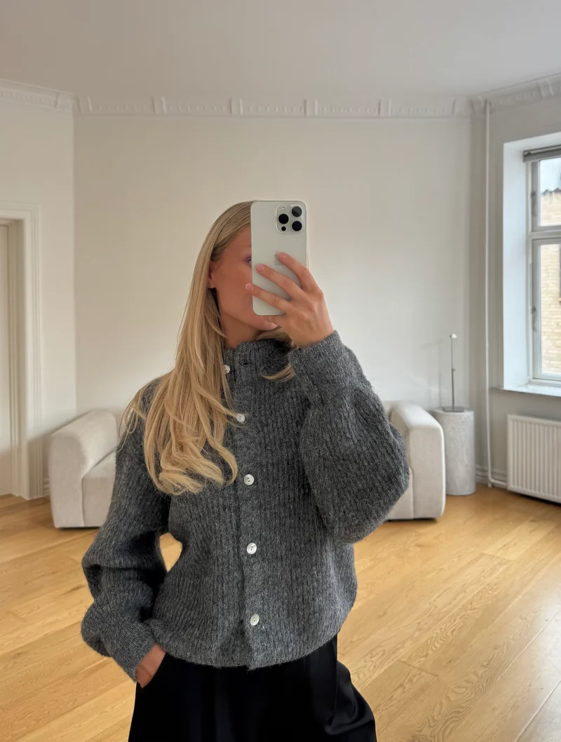 Lovisa cardigan mørkegrå