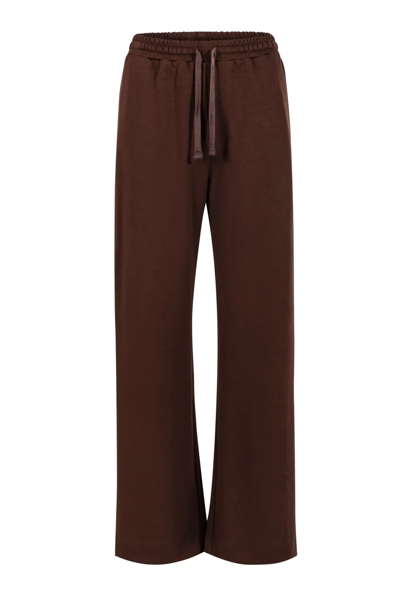 Billie sweatpants - Sille passform - Chocolate brown