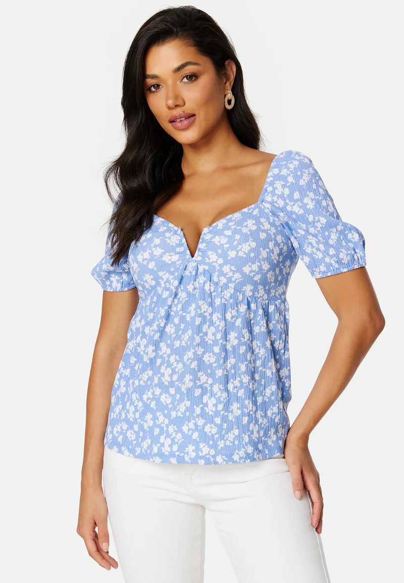 Manda puff sleeve top