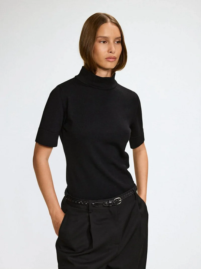 WMN Merino Short Sleeve Polo