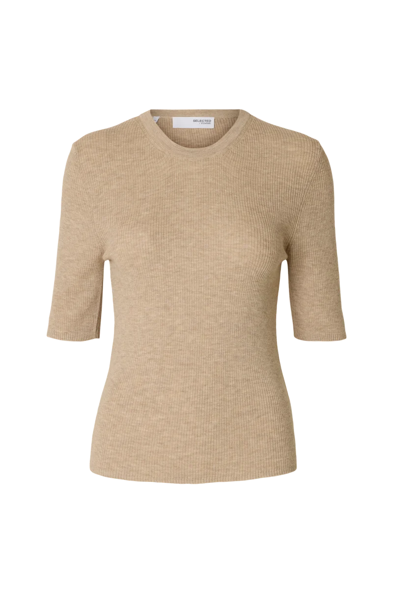 SLFIngrid 2/4 Knit O-Neck