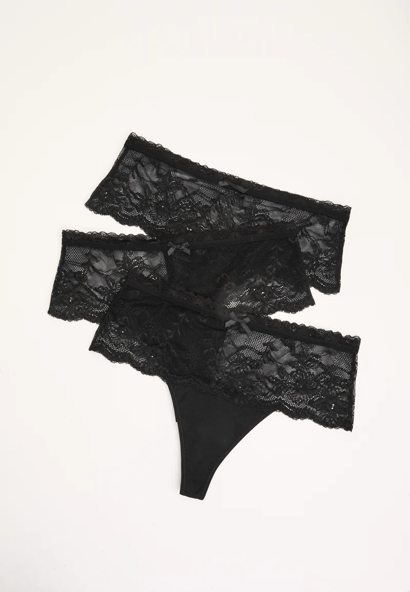 Nina High Waist Thong