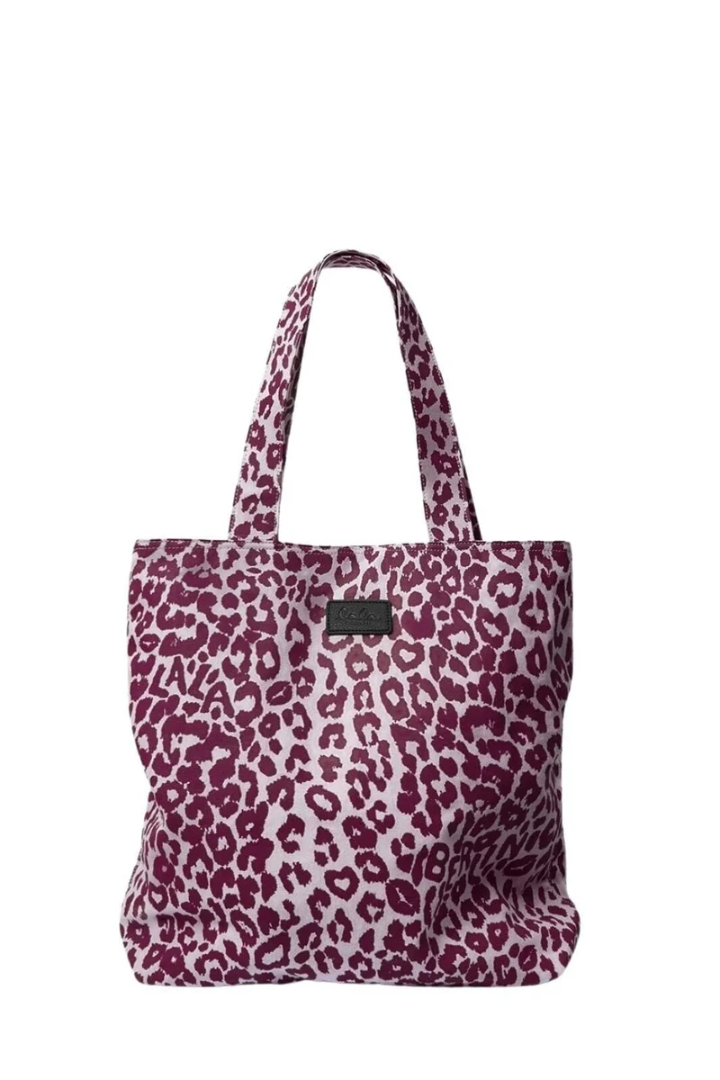 Lala Berlin - Lbtote Carmela 10020175 - Burgundy Leo