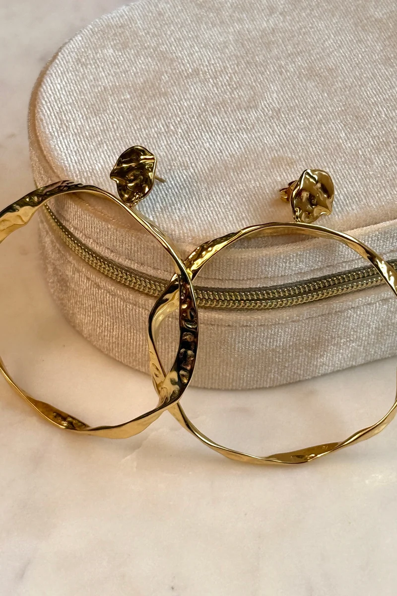 Mellow Moon - Rosa Ring - Golden