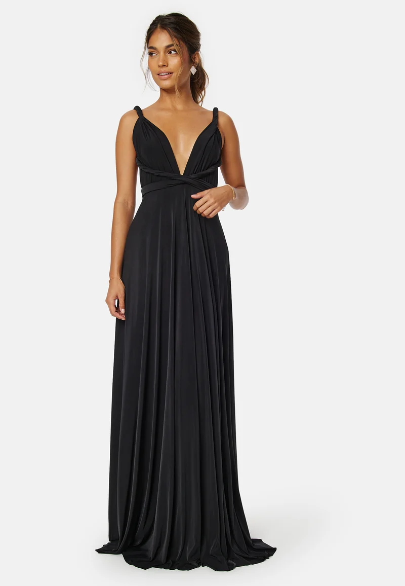Multi Tie Maxi Dress