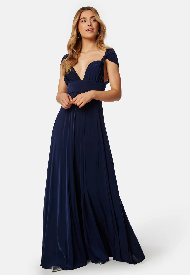 Multi Tie Maxi Dress