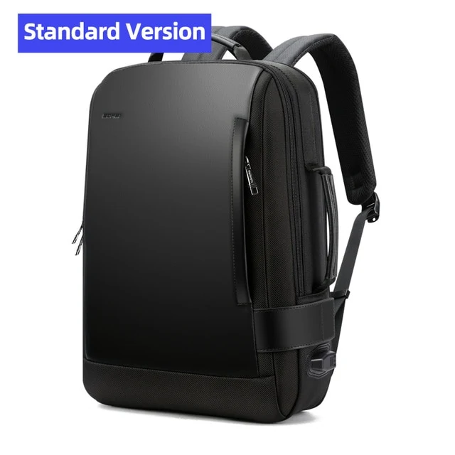 Brand Enlarge Backpack USB External Charge 15.6 Inch Laptop Backpack Shoulders Men Anti-Theft Waterproof Travel Backpack
