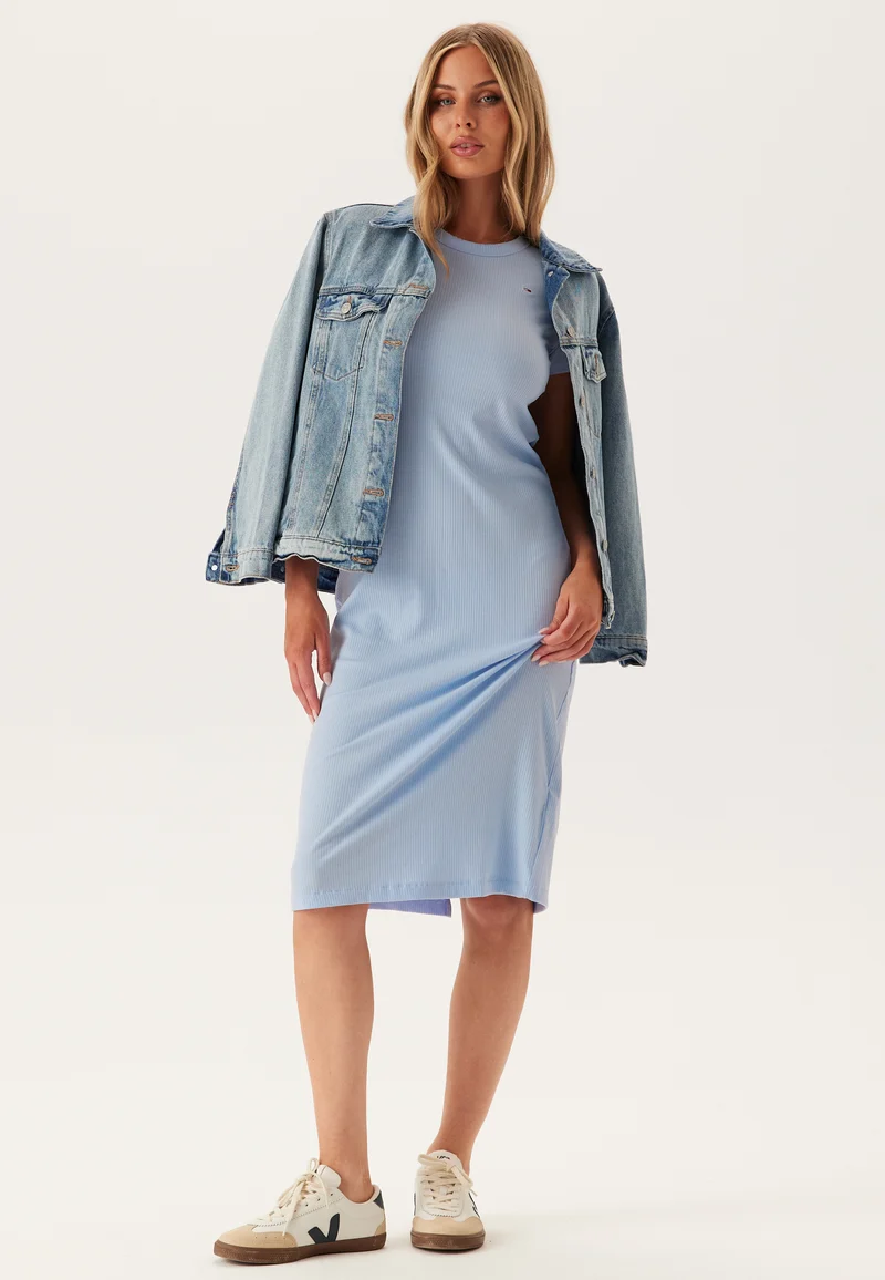 Tjw Rib Bodycon Midi Dress