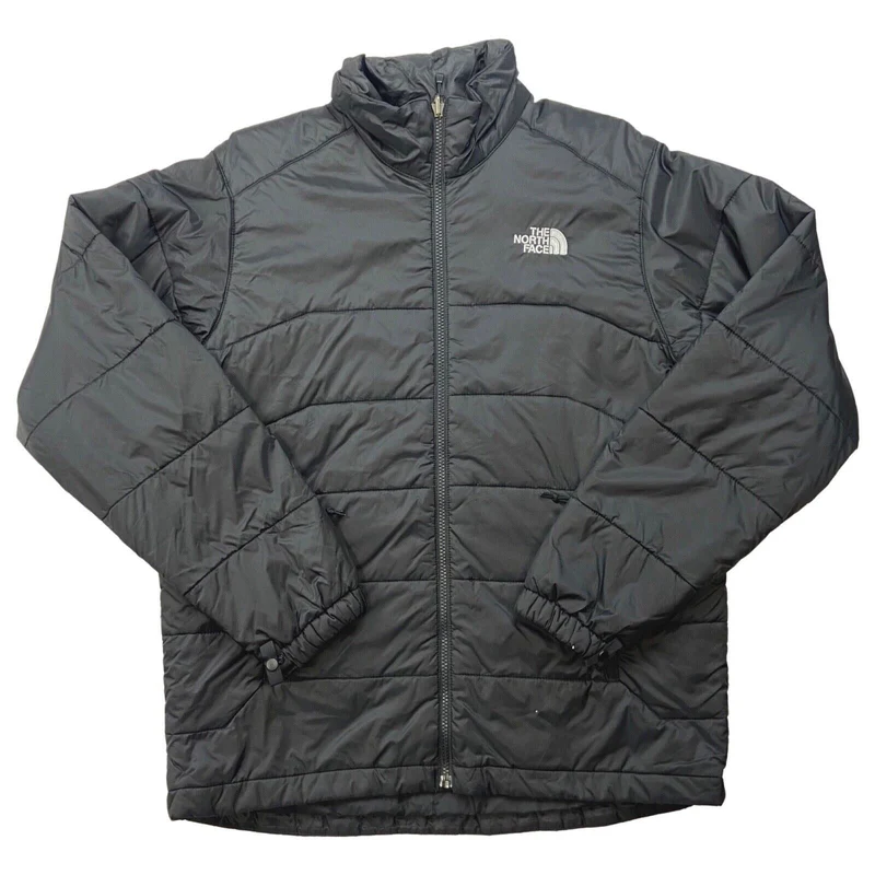 2000's Black The North Face Puffer Outdoor Jacket Medium