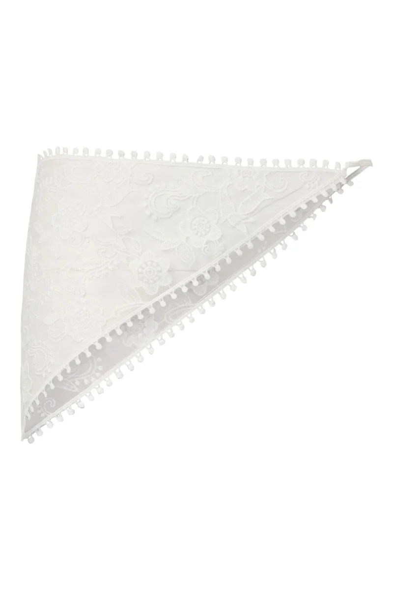 Pieces - Pcasta J Wrap Lace Sarong - 5137284 Cloud Dancer