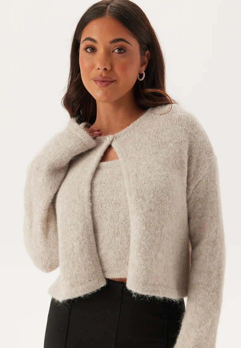 Pcruno Ls Knit Cardigan Bc