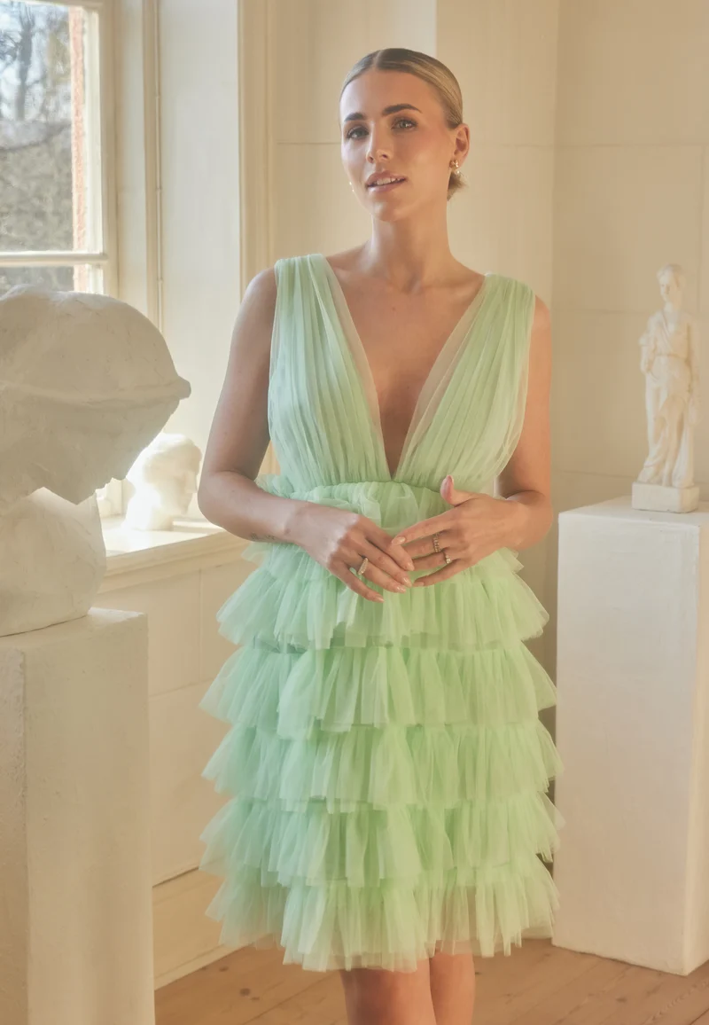 Andrea Tulle Mini Dress