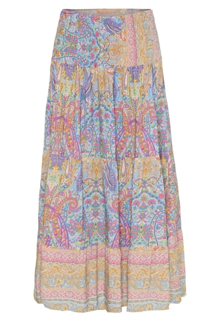 Marta Du Chateau - Cjosefina Skirt 5849 - Sky4174Print
