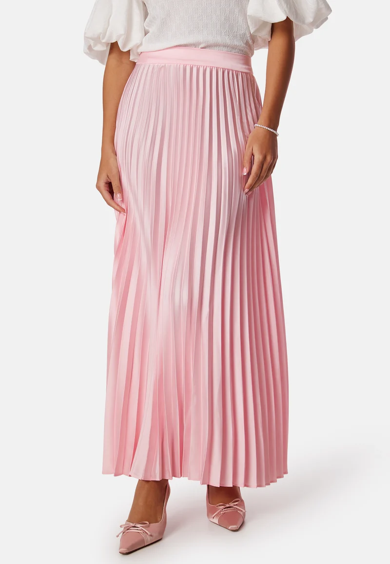 Viplaza Plisse Long Skirt