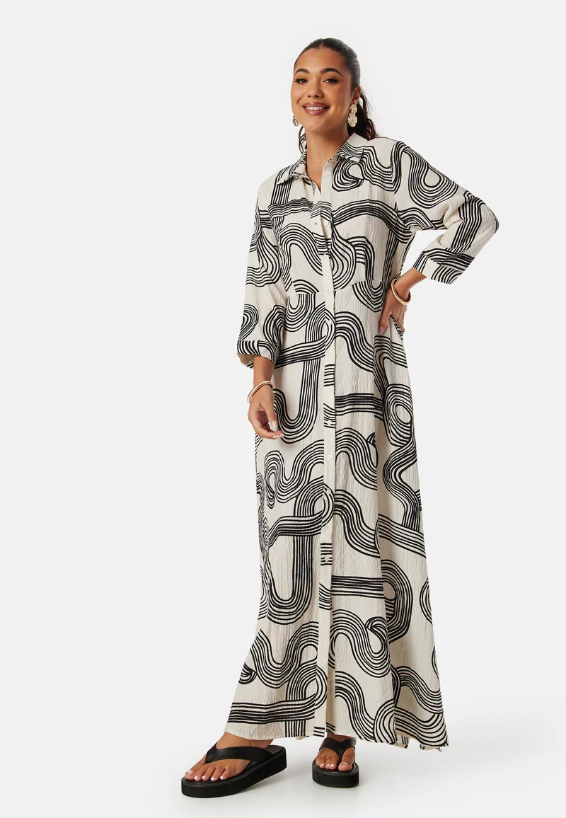 Objalli 3/4 Shirt Dress
