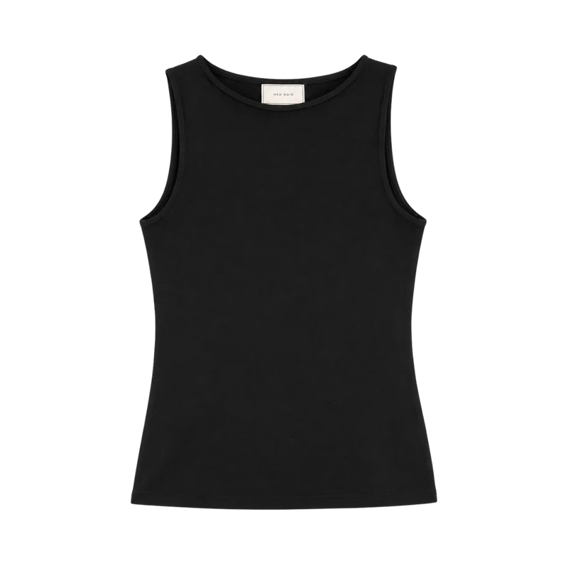 Ditty Jersey Top - Black