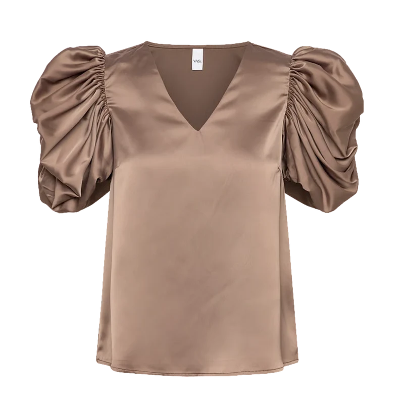 YASPella Top - Brown