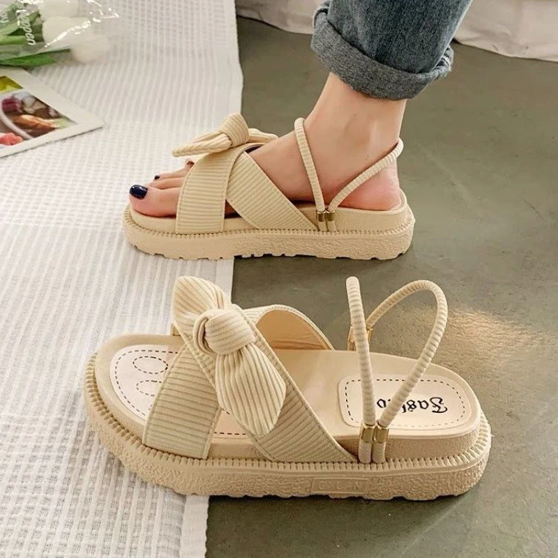 Sophia | Lätta Justerbara Plattformsandaler för Sommar