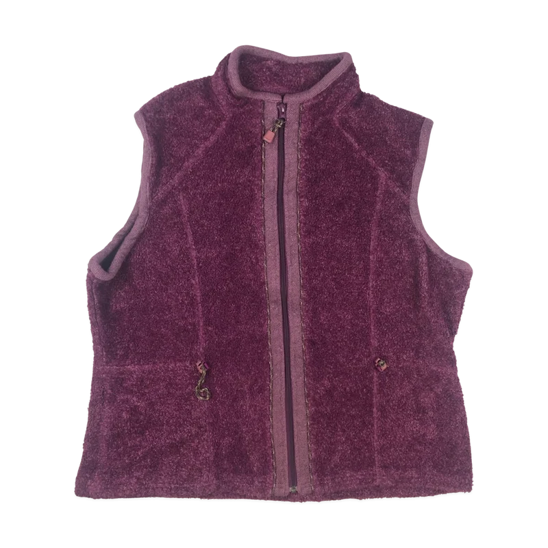 Vintage Woolrich Purple Fleece Gilet 18