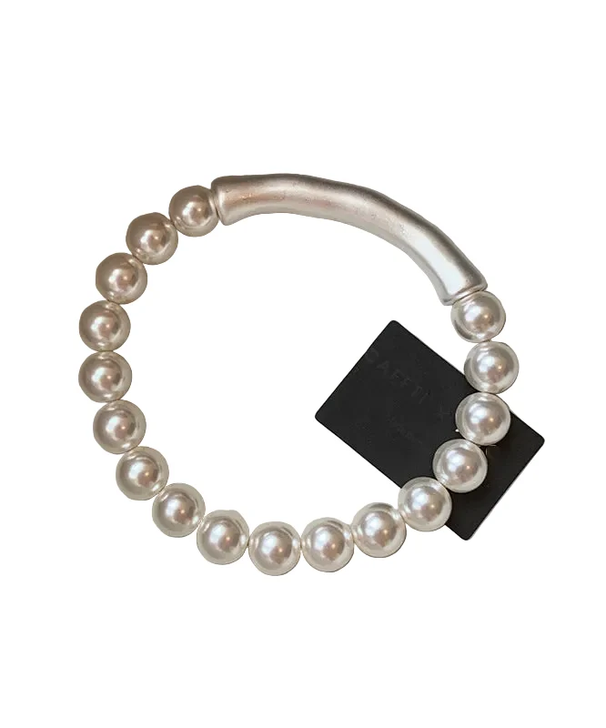 Damarmband Pärldetaljer Bambu Design