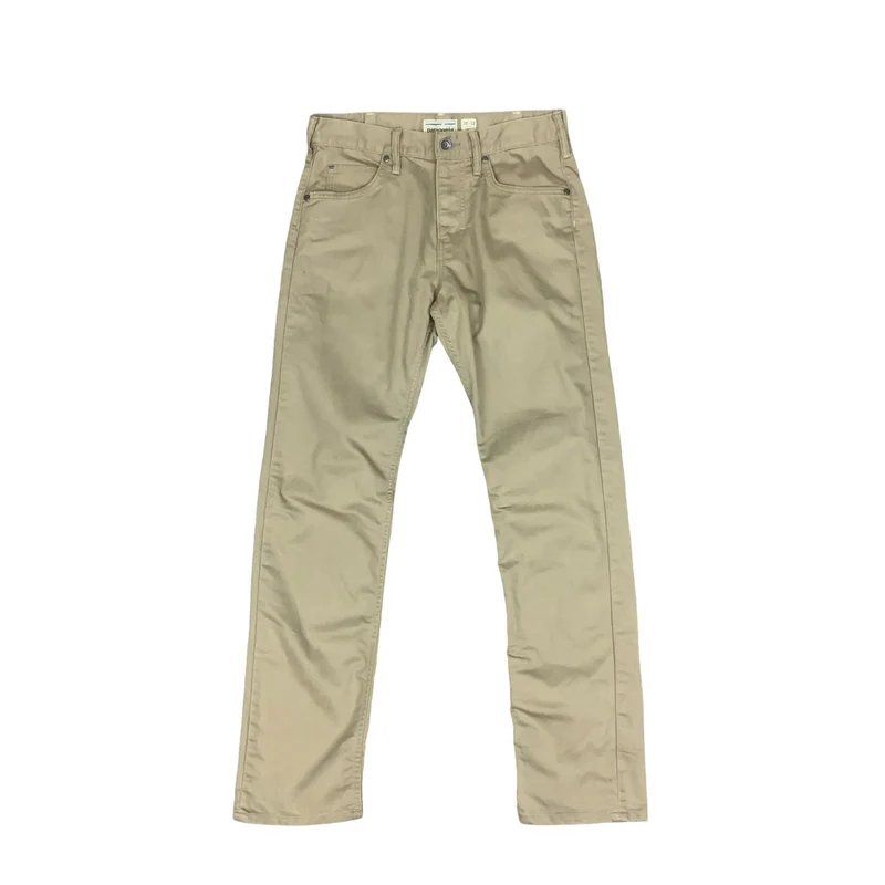 VTG 'PATAGONIA' LIGHT BEIGE STRAIGHT WORK-WEAR ORGANIC RECYCLED CHINOS W29 L30