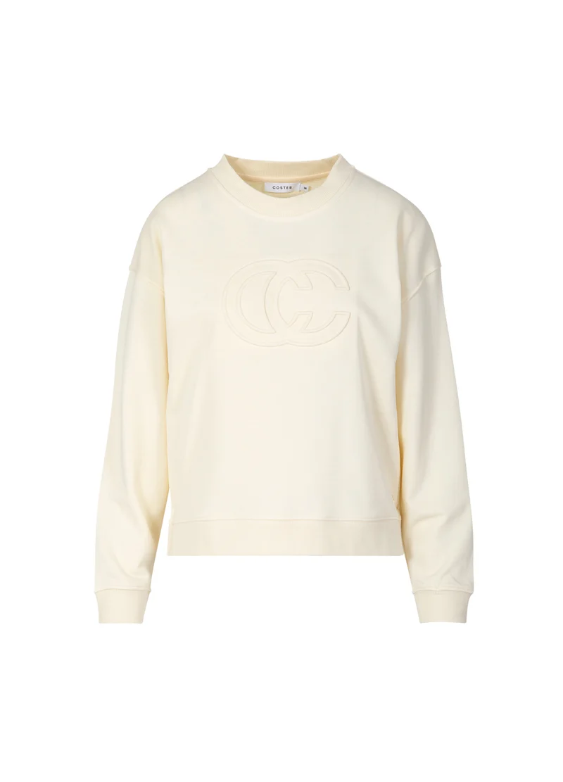 LOGO TRÖJA - Creme