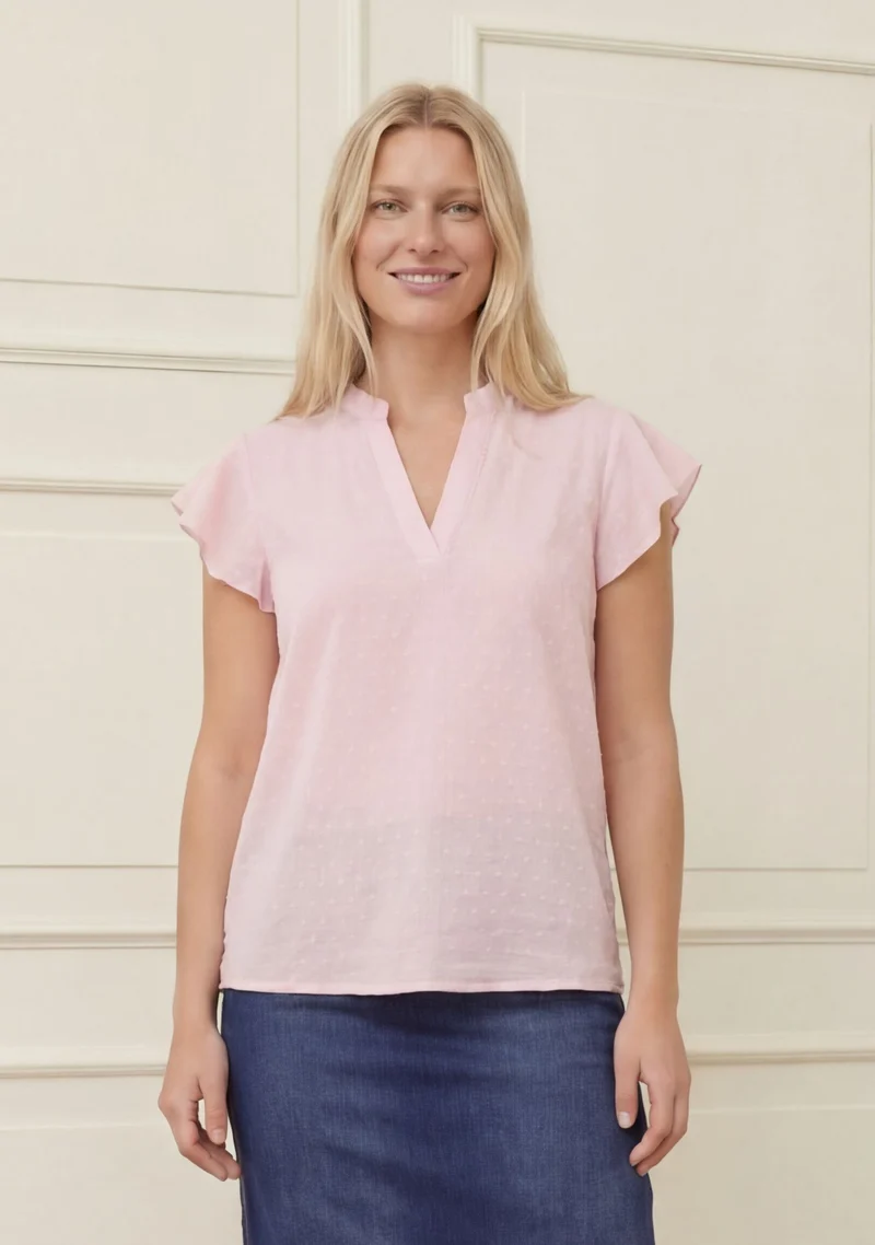 Mandy Blouse - Light Rose
