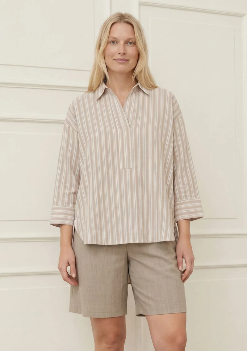 Mari Shirt - Sandy Stripe