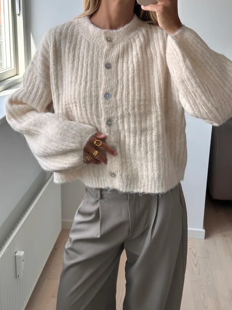 Alva cardigan beige