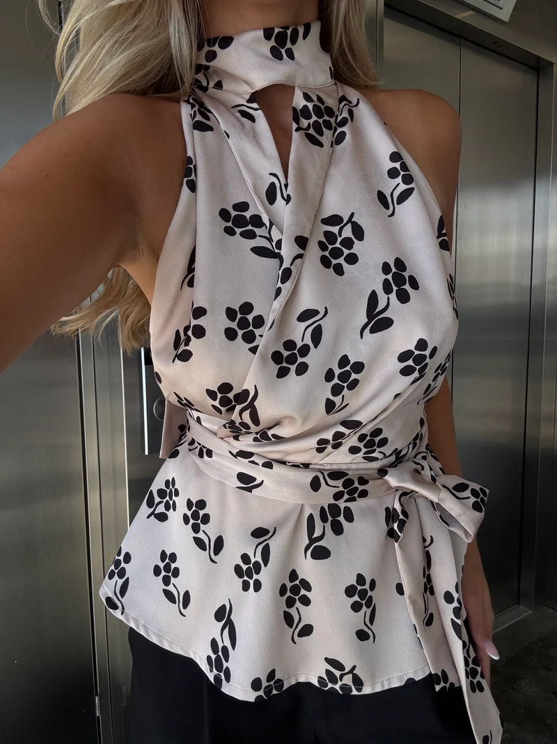 Mathilde top beige