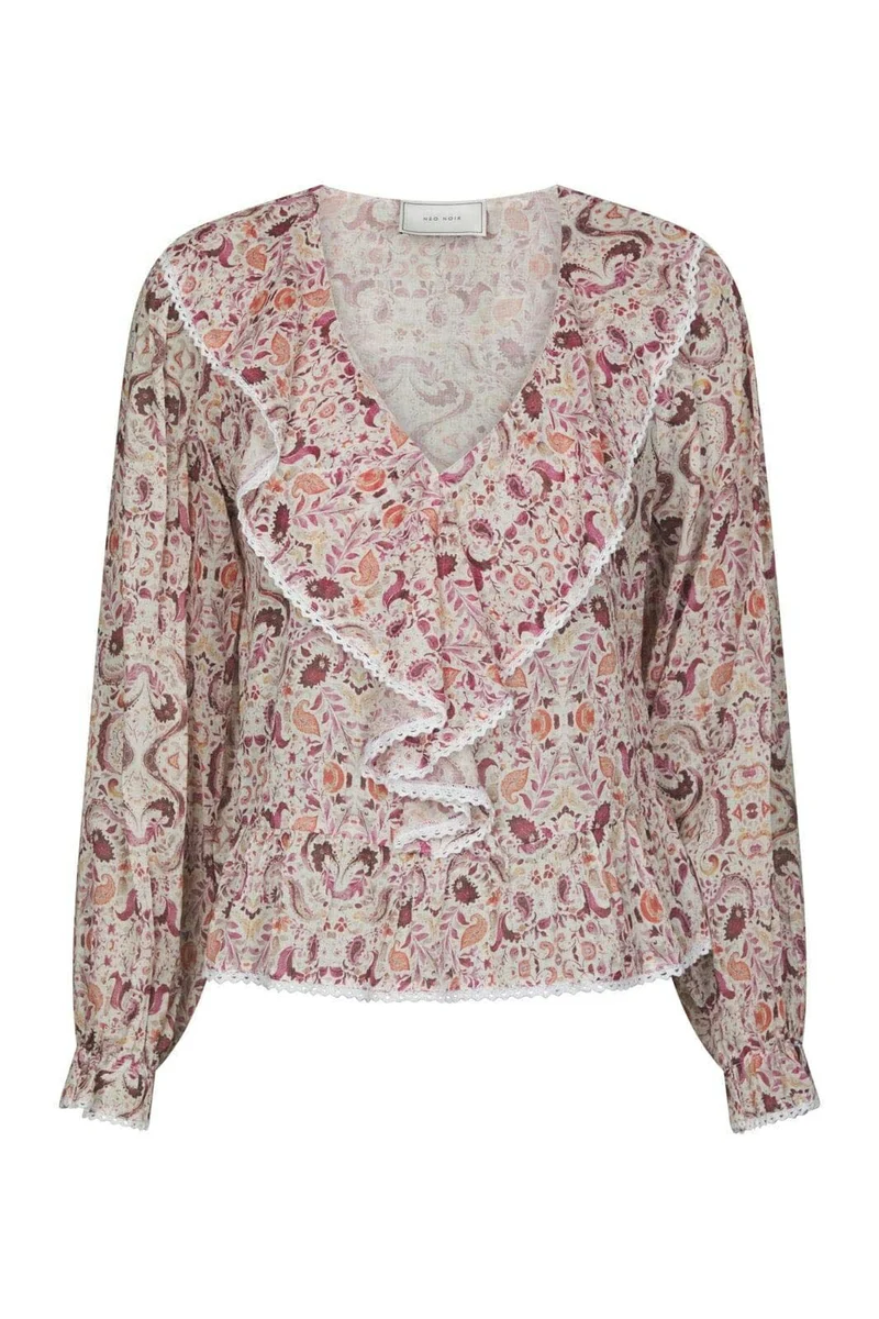 Ajda Paisley Dance Blouse