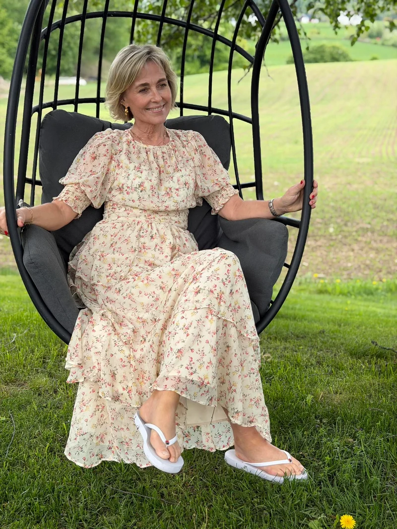 Sable Meadow Printed Dress