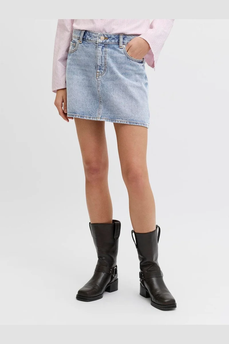 Jjxx - Jxlaura Skirt Sn - 4907854 Light Blue Denim