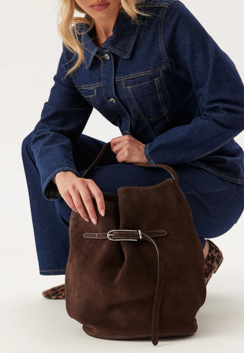 Belted Bucket Bag Large