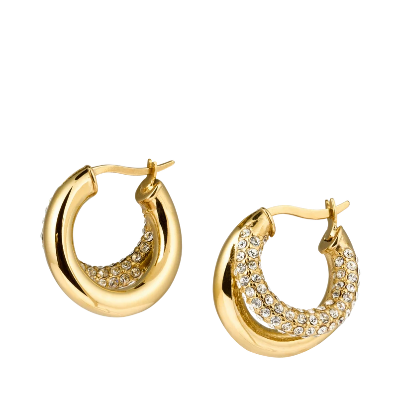 Raya Gold Hoops - gold