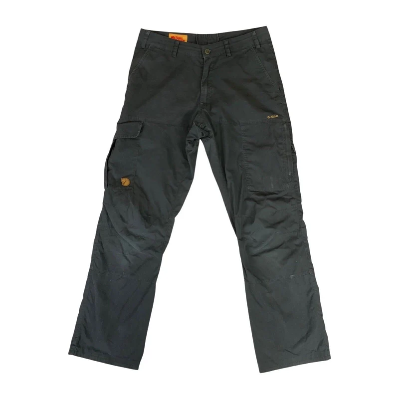 Vintage 00s Grey Fjallraven Cargo Utility Trousers Outdoors Gorpcore XL
