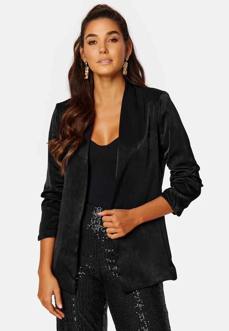 Her Sateen 3/4 Blazer
